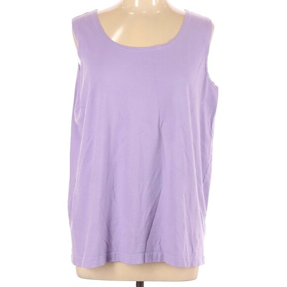 Roaman's 100% Cotton Tank Top - Picture 1 of 2